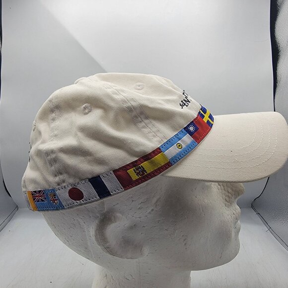 Castle Pines International Flags White Baseball Hat Cap Outdoors Casual - Picture 4 of 9